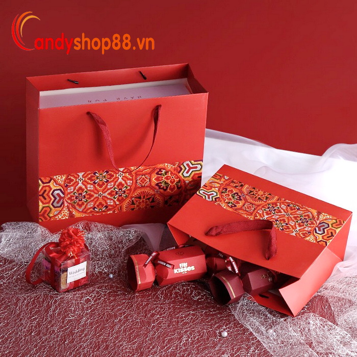 Túi giấy đựng quà tặng BQ-008A cao cấp có tại Candyshop88